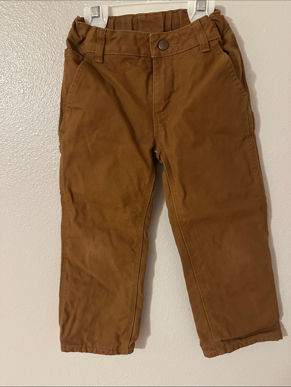 Carhartt Boys Tan Work Chino Pants